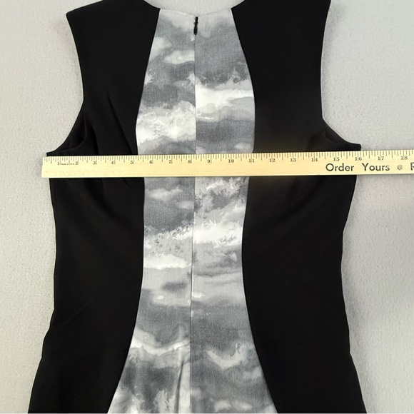 Calvin Klein Black‎ and Gray Midi Dress - Picture 8 of 12